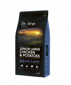 Profine junior large breed chicken & potatoes 15 kg