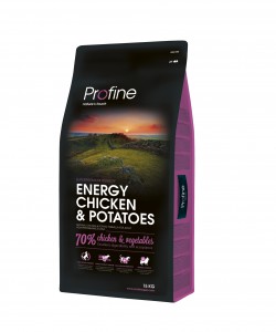 Profine adult energy chicken & potatoes 15 kg