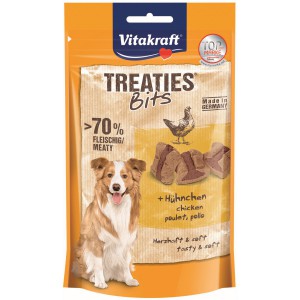 Vitakraft treaties bits bacon en chicken 120 gram