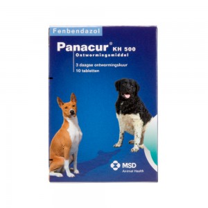 Panacur ontwormingskuur 500mg