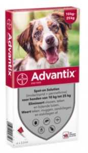 Advantix hond 10-25kg