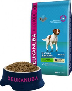 Eukanuba Mature/Senior Lam & Rijst 2,5 kg