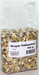 Gropar Valkparkieten zaad 900-1750gram