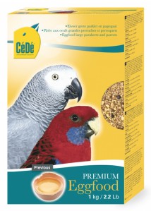 Cédé Premium Eggfood papegaai & grote parkiet 1kg