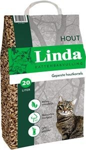 Linda hout korrel 20 liter AFHALEN