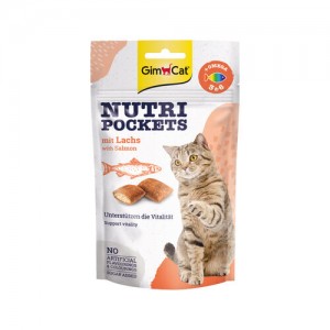 Gimcat nutri pockets zalm 60 gr