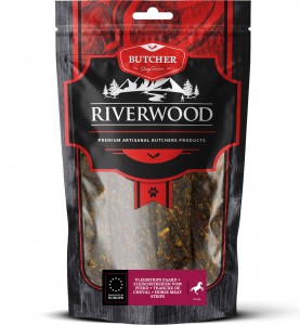 Riverwood vleesstrips paard 150gram