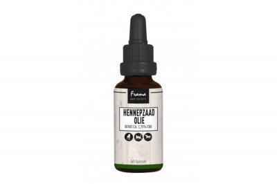 Frama hennepzaad olie 2.75% CBD